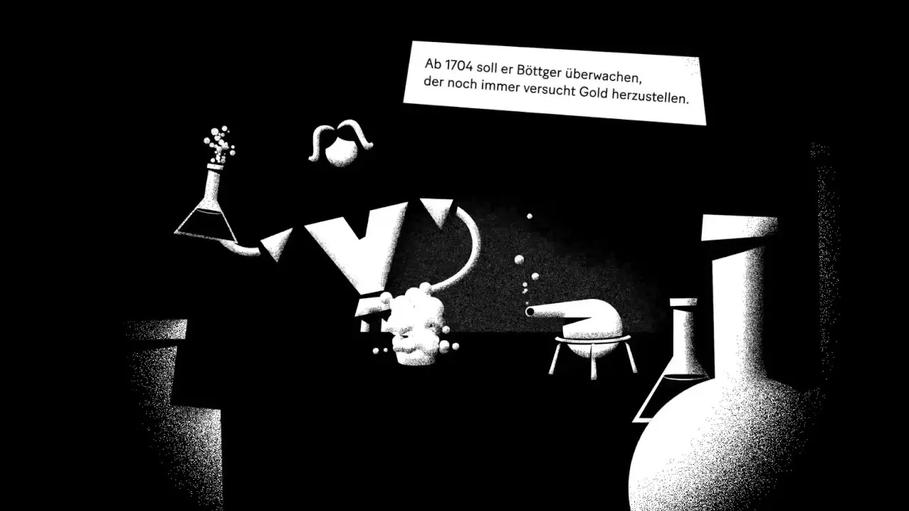 Johann Friedrich Böttger │Tschirnhaus und Böttger – Forscher und Alchemist