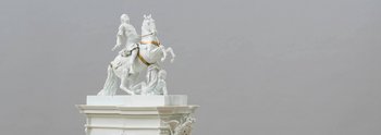 Modell eines Reiterdenkmals für König August III.