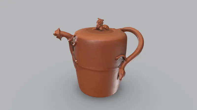 Screenshot, Teekanne aus Böttgersteinzeug