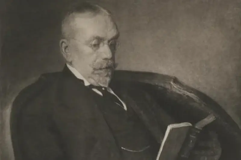 Gustav von Klemperer, Gemälde von Jan Pieter Veth (1864-1925) 
